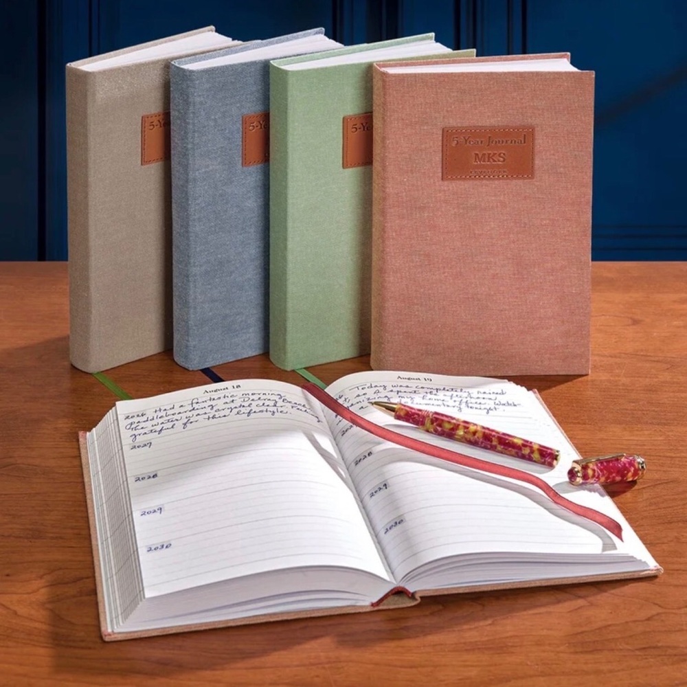 5-Year Journal Hardcover Cloth Journal
